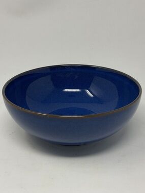Denby Imperial Blue (retired) Stoneware Soup Cereal Bowl (3 available $35 EACH)